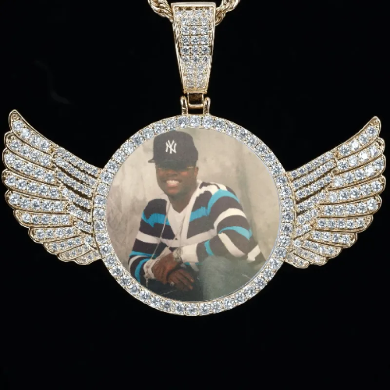 CUSTOM PICTURE PENDANT STYLE-4 sold by The GUU Shop