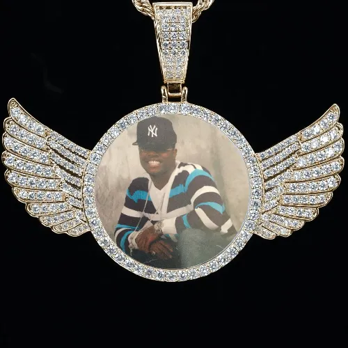 CUSTOM PICTURE PENDANT STYLE-4 sold by The GUU Shop