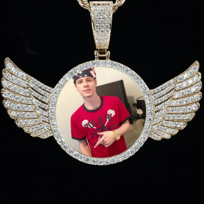 CUSTOM PICTURE PENDANT STYLE-4 sold by The GUU Shop