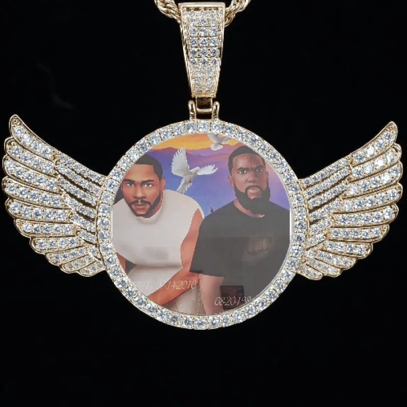 CUSTOM PICTURE PENDANT STYLE-4 sold by The GUU Shop