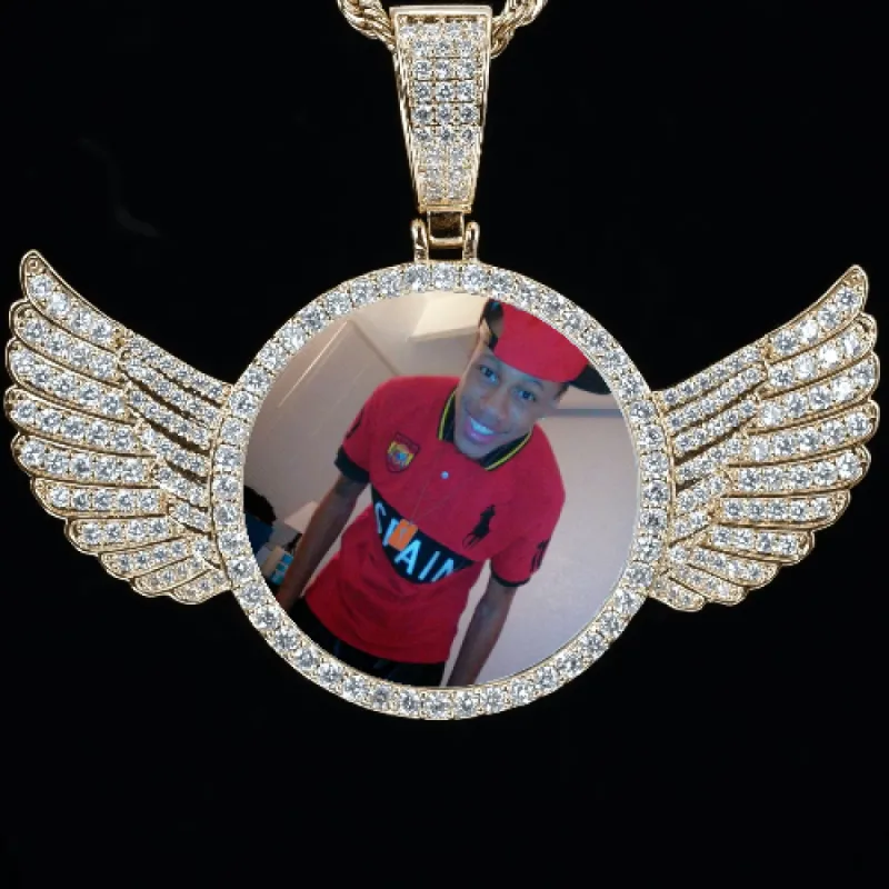 CUSTOM PICTURE PENDANT STYLE-4 sold by The GUU Shop