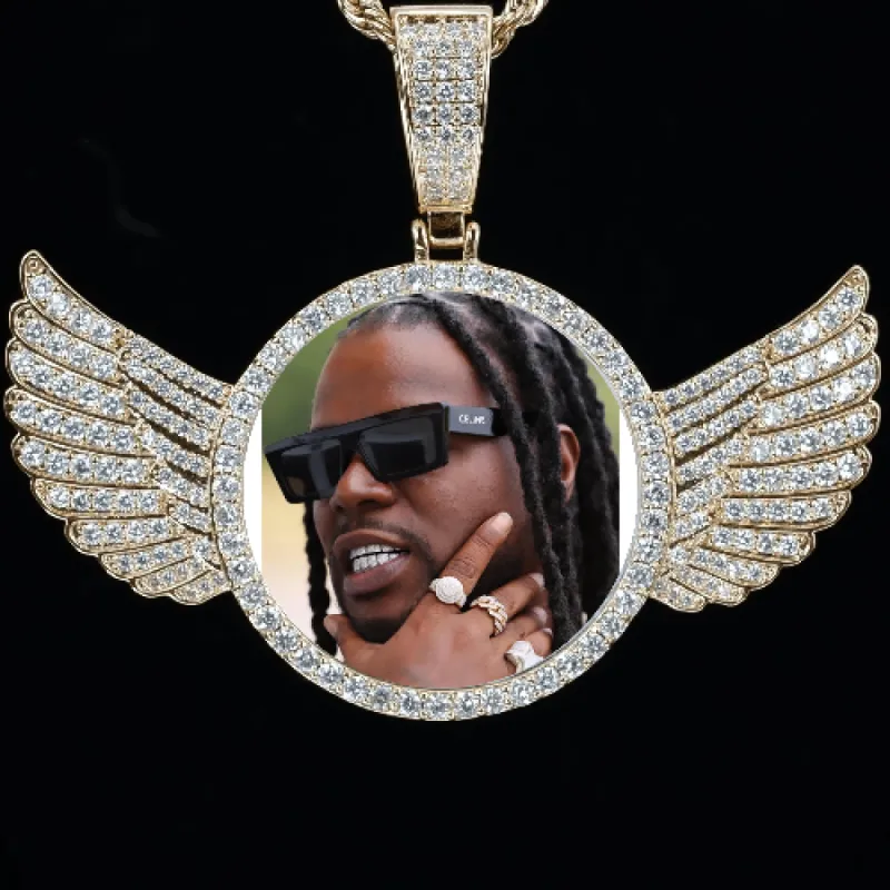 CUSTOM PICTURE PENDANT STYLE-4 sold by The GUU Shop