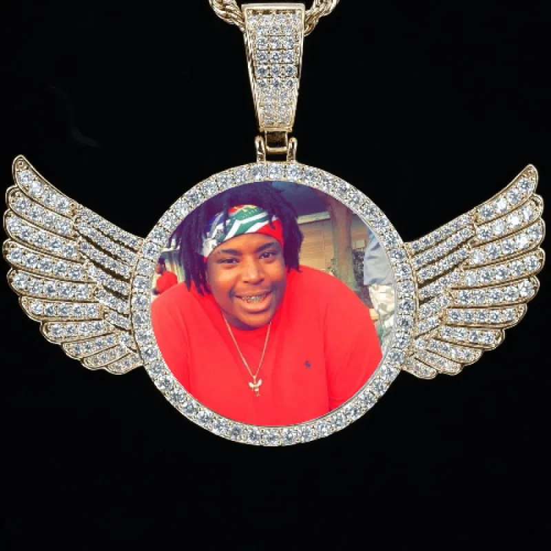 CUSTOM PICTURE PENDANT STYLE-4 sold by The GUU Shop