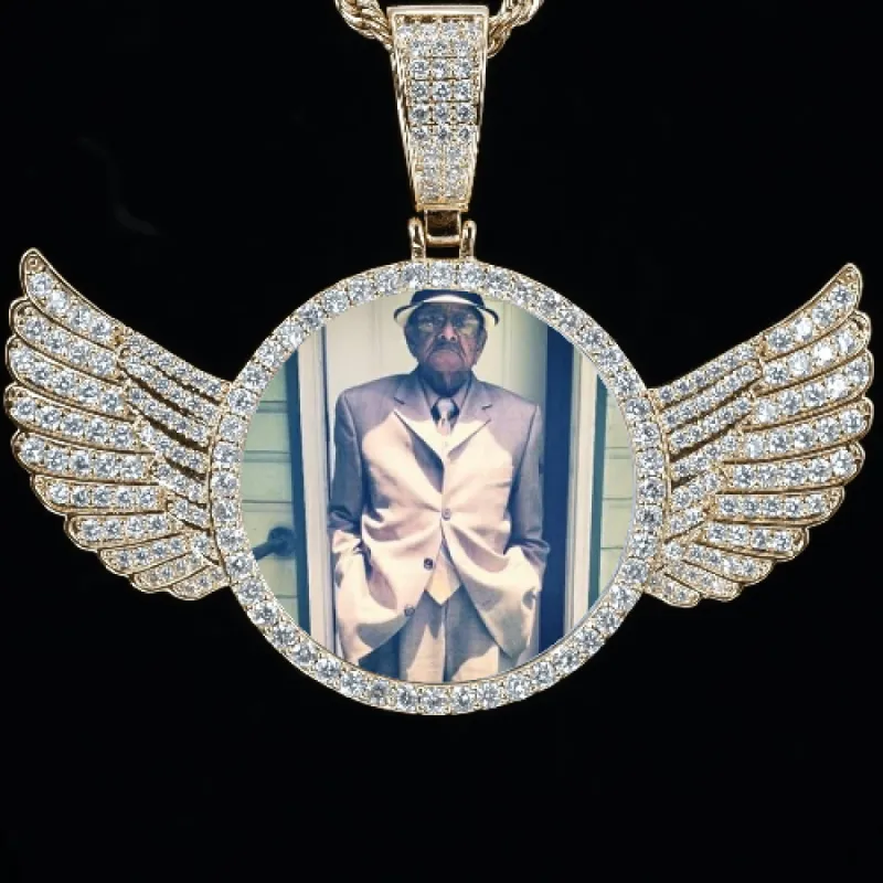 CUSTOM PICTURE PENDANT STYLE-4 sold by The GUU Shop