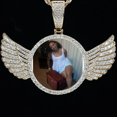 CUSTOM PICTURE PENDANT STYLE-4 sold by The GUU Shop