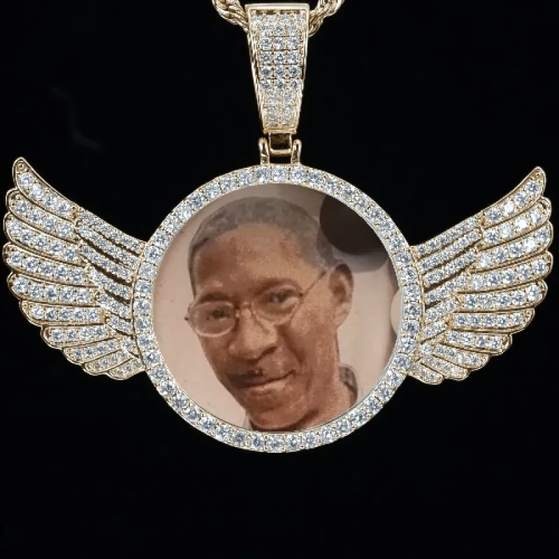 CUSTOM PICTURE PENDANT STYLE-4 sold by The GUU Shop