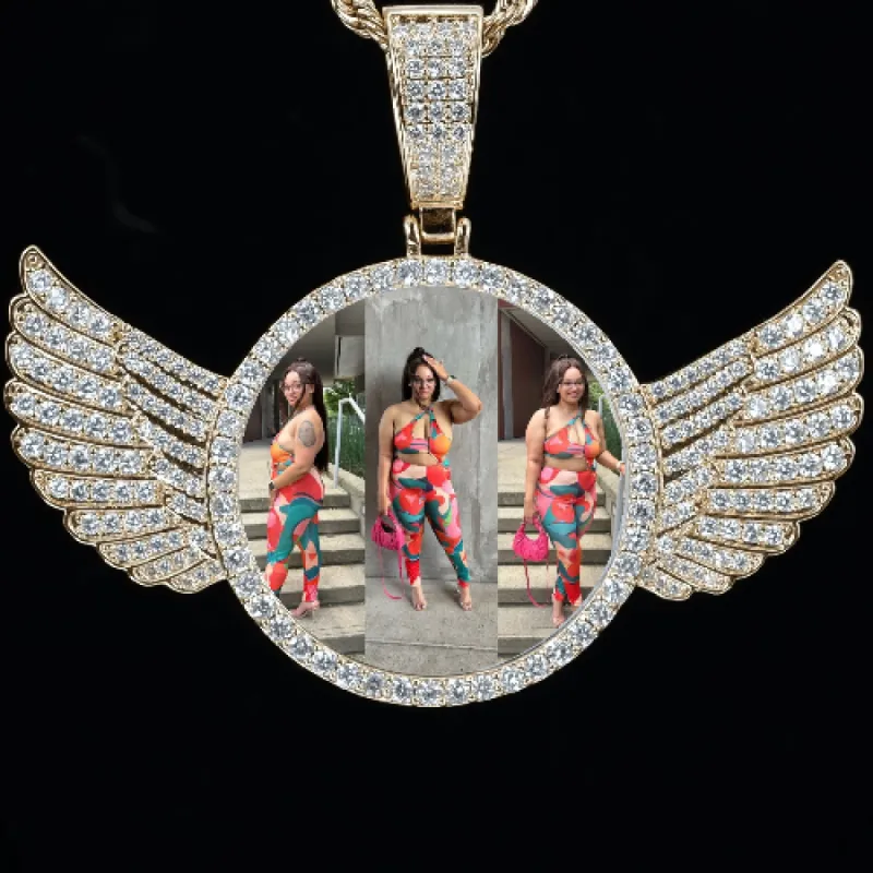 CUSTOM PICTURE PENDANT STYLE-4 sold by The GUU Shop