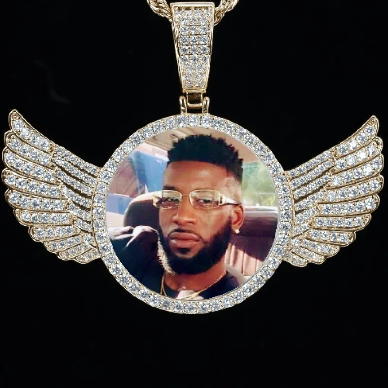 CUSTOM PICTURE PENDANT STYLE-4 sold by The GUU Shop