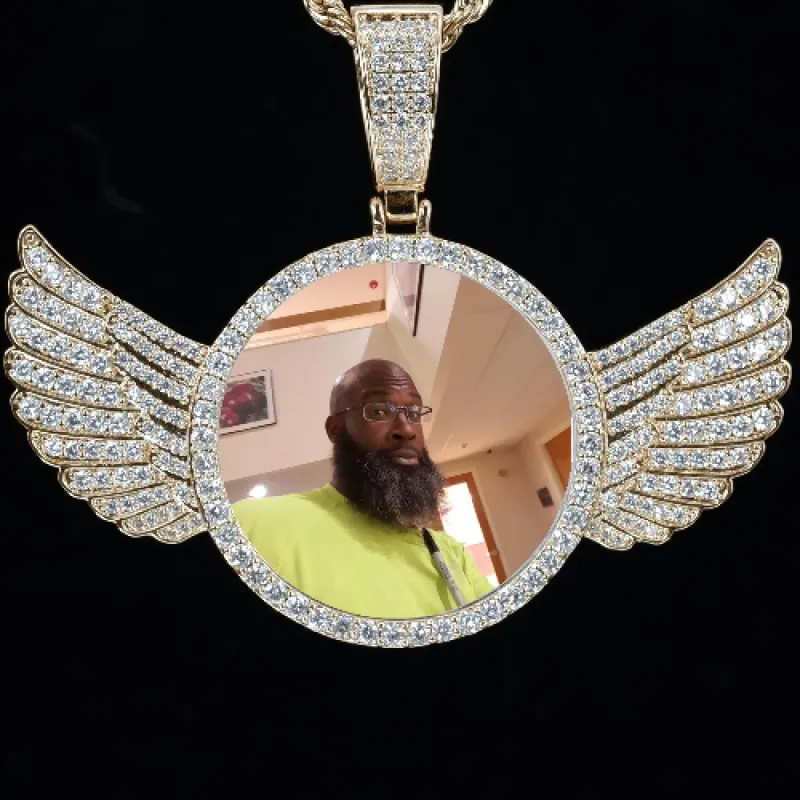 CUSTOM PICTURE PENDANT STYLE-4 sold by The GUU Shop