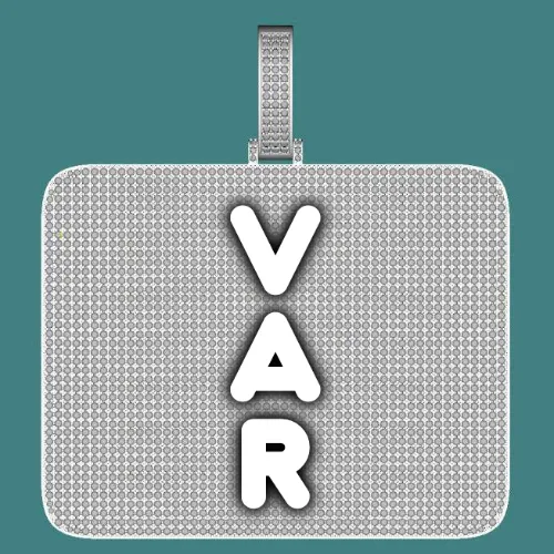 CUSTOM LETTER NECKLACE 3D BIG SQUARE sold by The GUU Shop