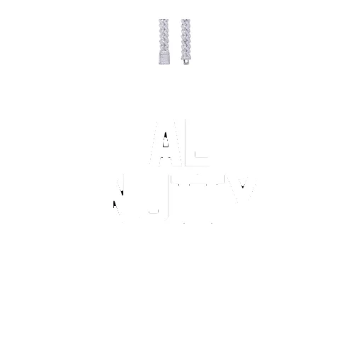 Custom Letters Baguette Two Layer Necklace sold by The GUU Shop