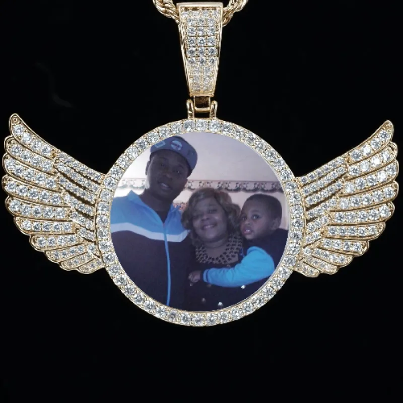 CUSTOM PICTURE PENDANT STYLE-4 sold by The GUU Shop