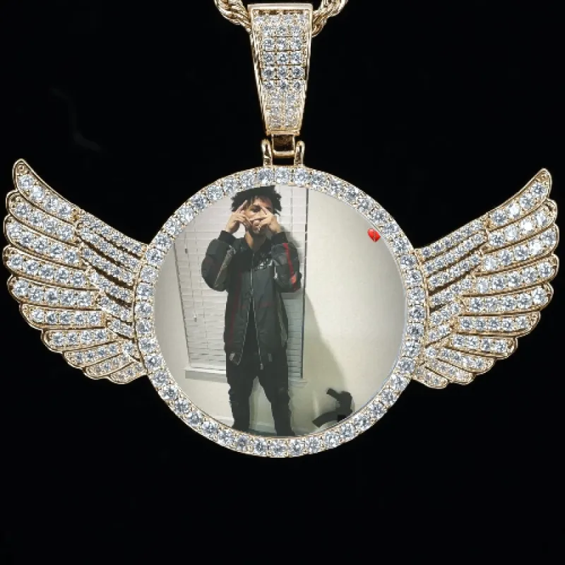 CUSTOM PICTURE PENDANT STYLE-4 sold by The GUU Shop