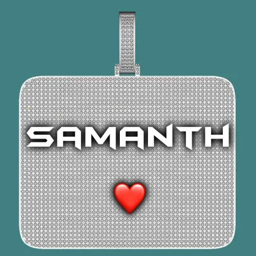 CUSTOM LETTER NECKLACE 3D BIG SQUARE sold by The GUU Shop