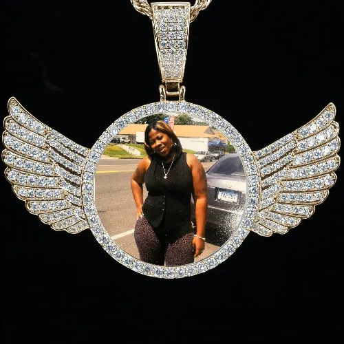 CUSTOM PICTURE PENDANT STYLE-4 sold by The GUU Shop