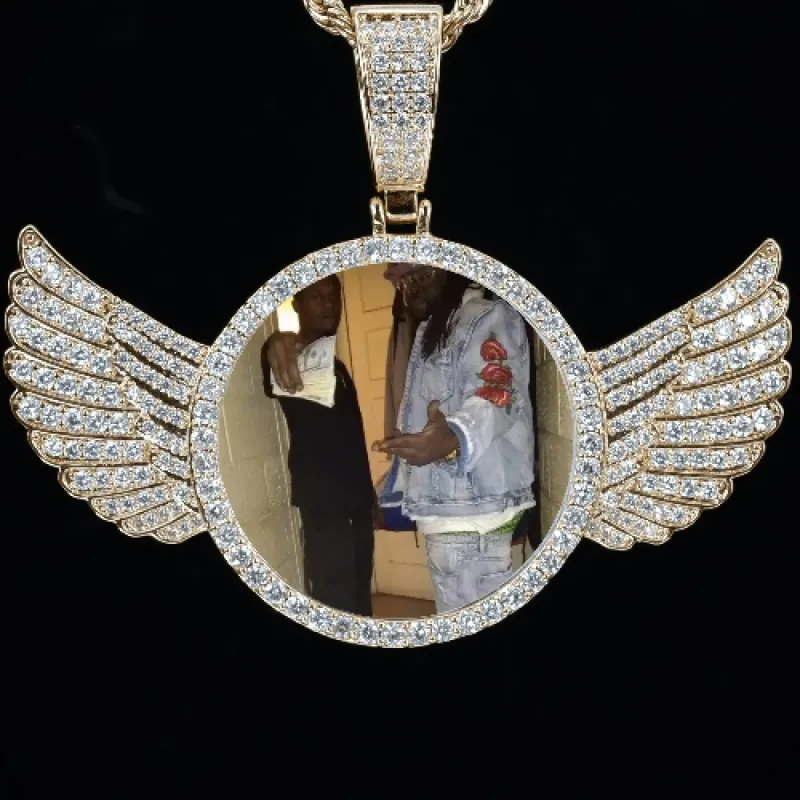 CUSTOM PICTURE PENDANT STYLE-4 sold by The GUU Shop