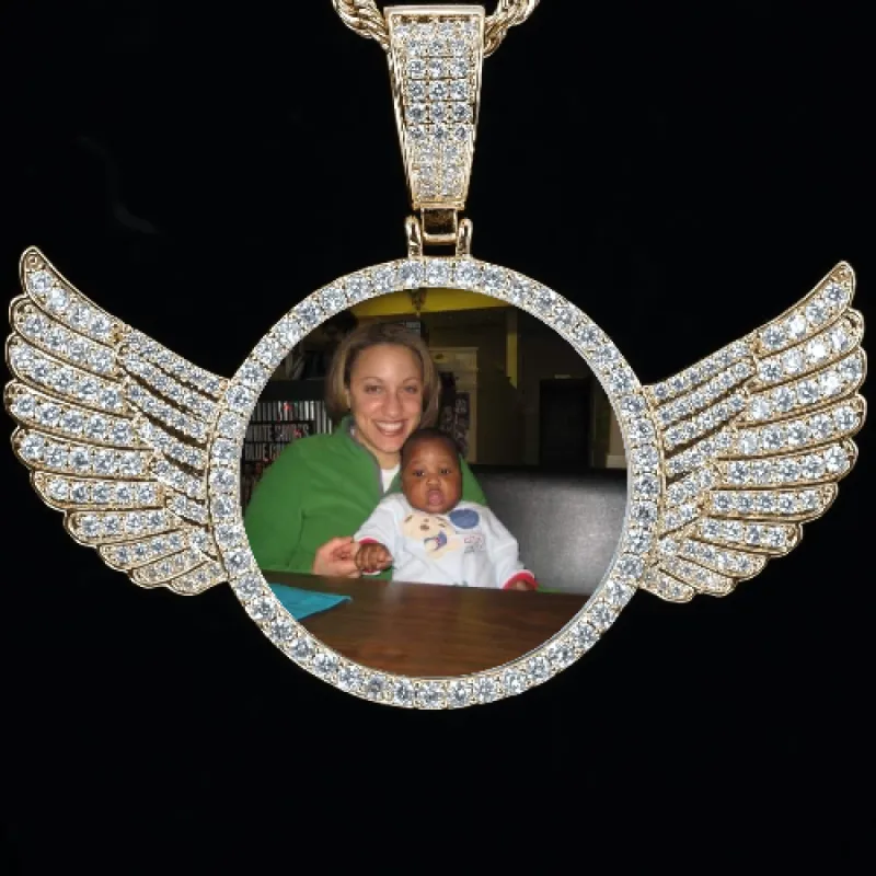 CUSTOM PICTURE PENDANT STYLE-4 sold by The GUU Shop