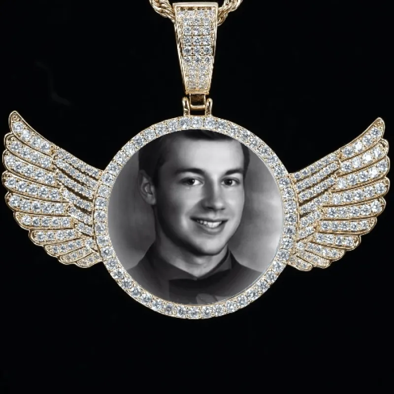 CUSTOM PICTURE PENDANT STYLE-4 sold by The GUU Shop