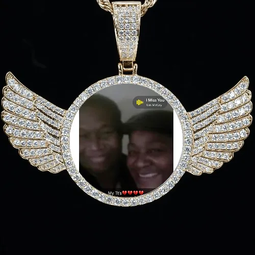 CUSTOM PICTURE PENDANT STYLE-4 sold by The GUU Shop