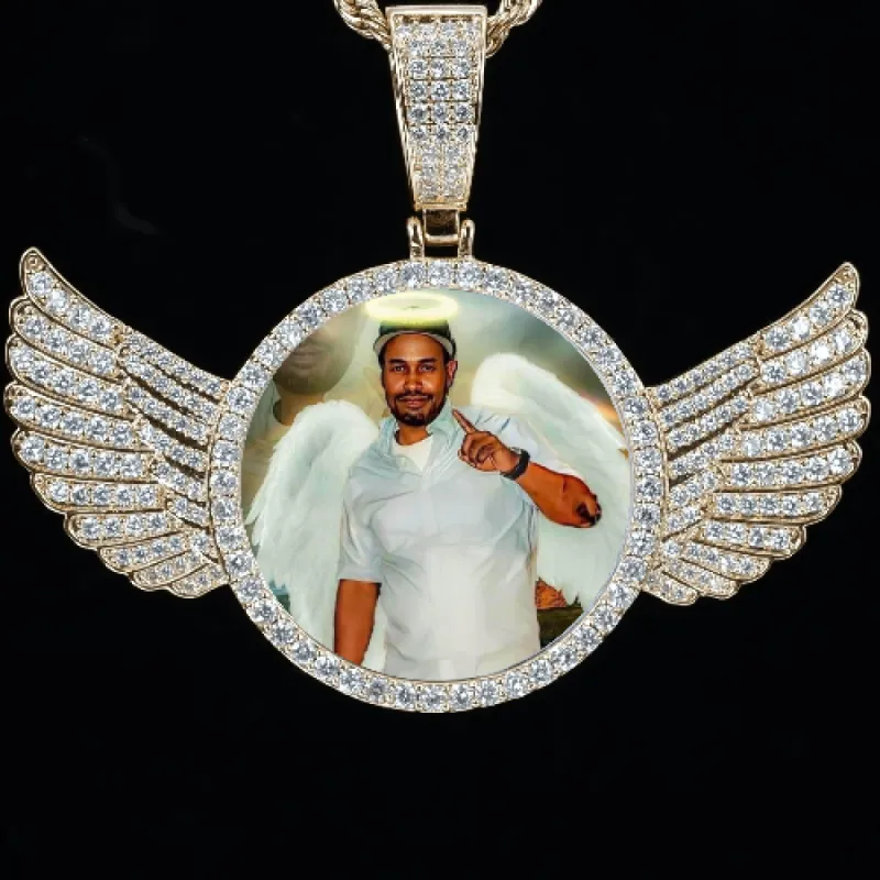 CUSTOM PICTURE PENDANT STYLE-4 sold by The GUU Shop