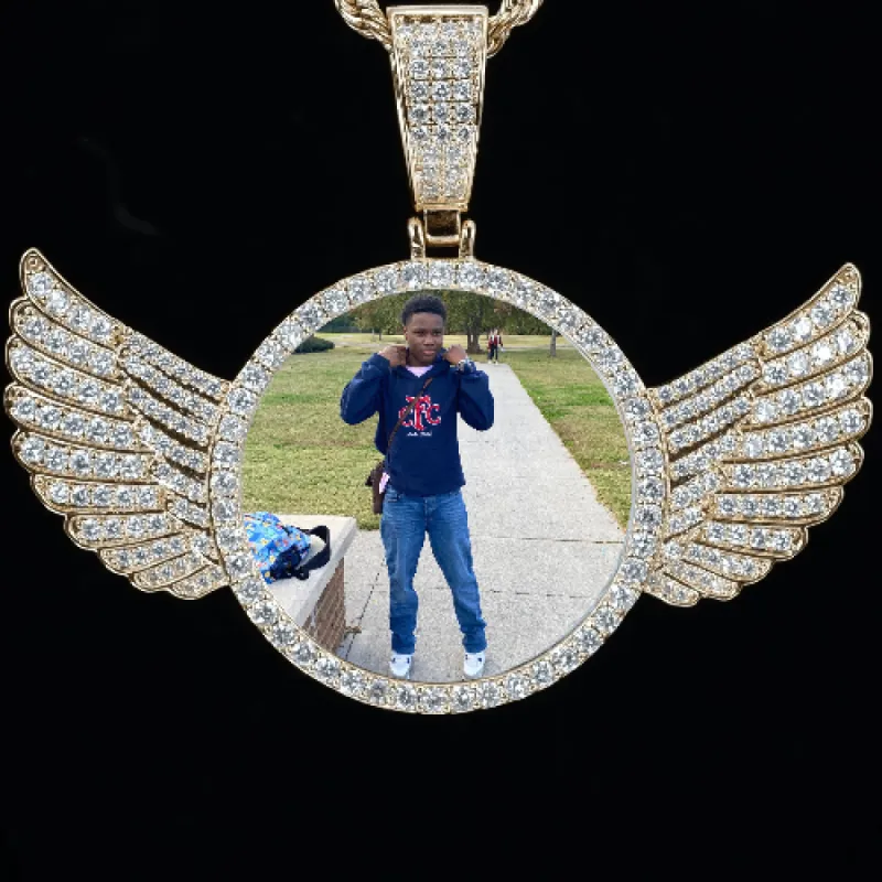 CUSTOM PICTURE PENDANT STYLE-4 sold by The GUU Shop