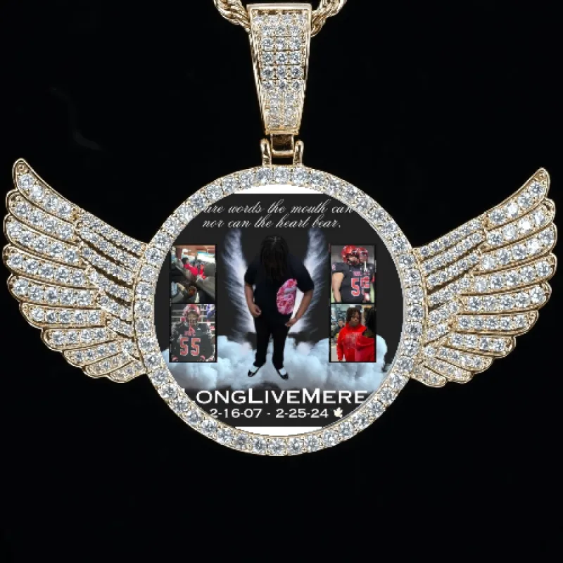 CUSTOM PICTURE PENDANT STYLE-4 sold by The GUU Shop