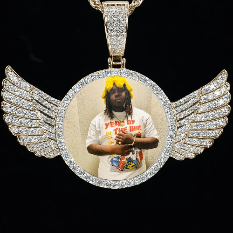 CUSTOM PICTURE PENDANT STYLE-4 sold by The GUU Shop