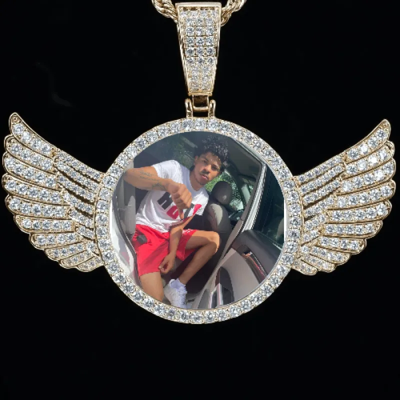 CUSTOM PICTURE PENDANT STYLE-4 sold by The GUU Shop