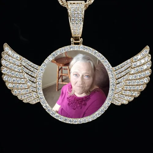 CUSTOM PICTURE PENDANT STYLE-4 sold by The GUU Shop