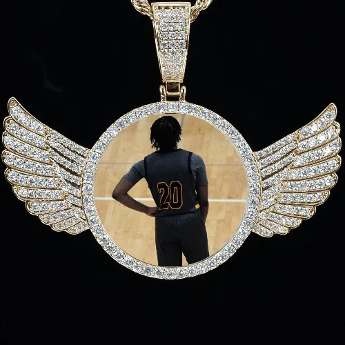 CUSTOM PICTURE PENDANT STYLE-4 sold by The GUU Shop