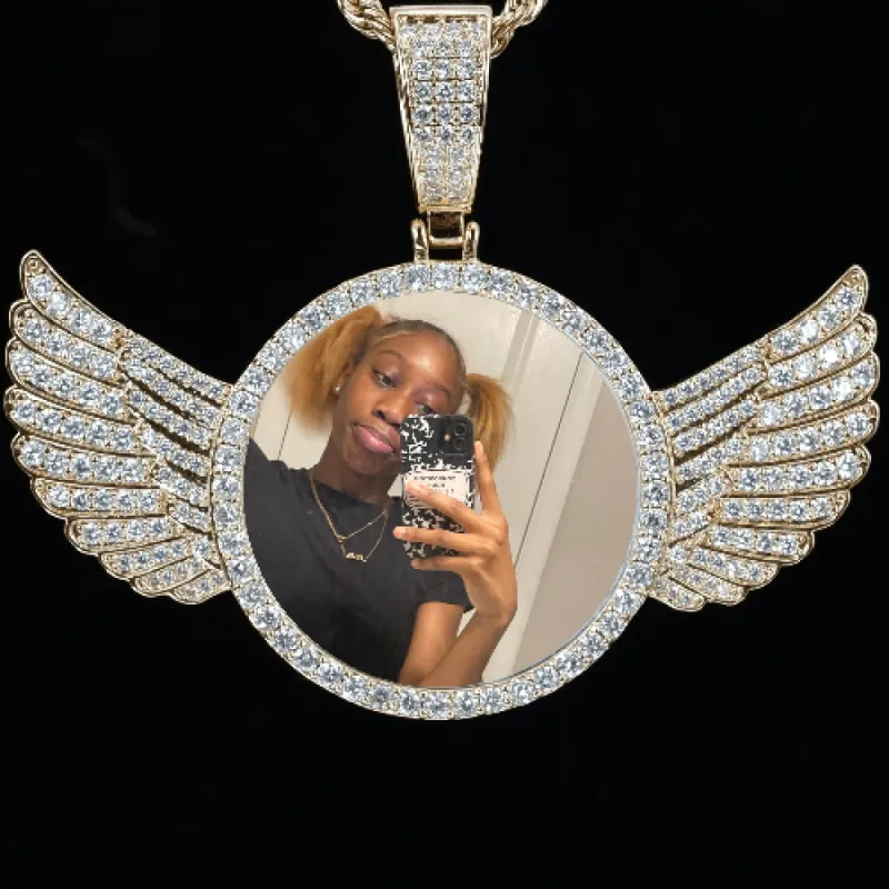 CUSTOM PICTURE PENDANT STYLE-4 sold by The GUU Shop