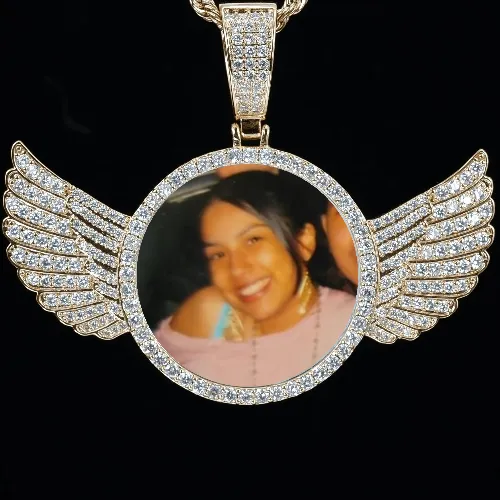 CUSTOM PICTURE PENDANT STYLE-4 sold by The GUU Shop