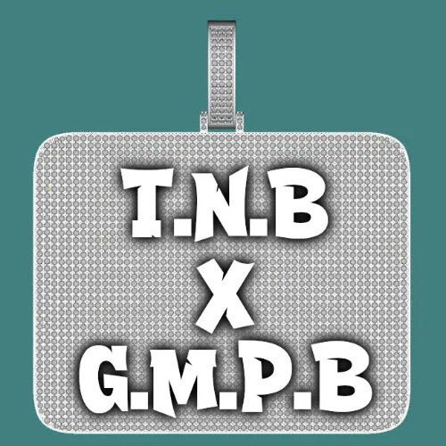 CUSTOM LETTER NECKLACE 3D BIG SQUARE sold by The GUU Shop