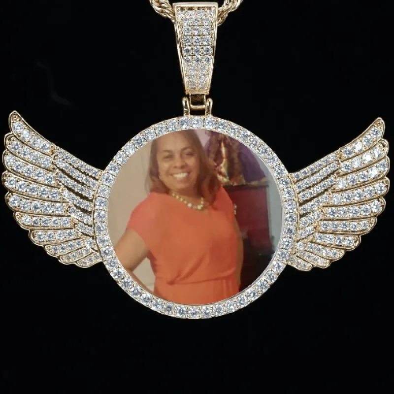 CUSTOM PICTURE PENDANT STYLE-4 sold by The GUU Shop