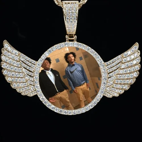 CUSTOM PICTURE PENDANT STYLE-4 sold by The GUU Shop