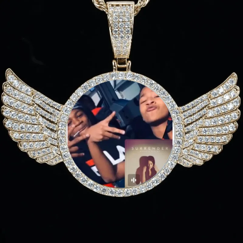 CUSTOM PICTURE PENDANT STYLE-4 sold by The GUU Shop