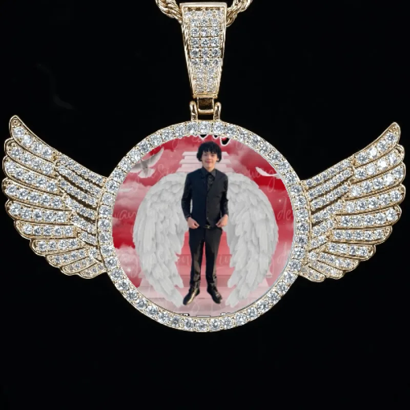 CUSTOM PICTURE PENDANT STYLE-4 sold by The GUU Shop