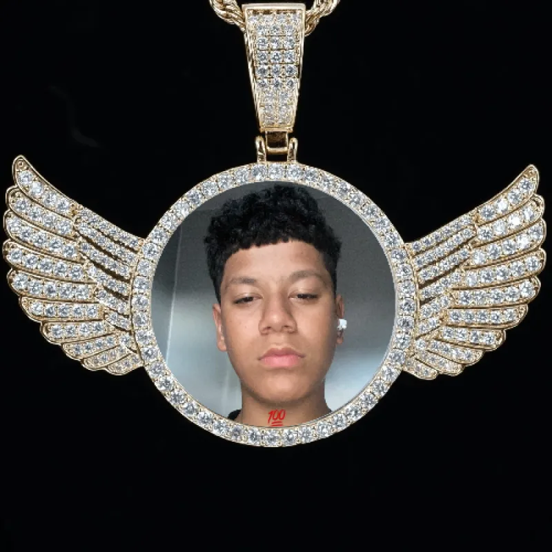 CUSTOM PICTURE PENDANT STYLE-4 sold by The GUU Shop