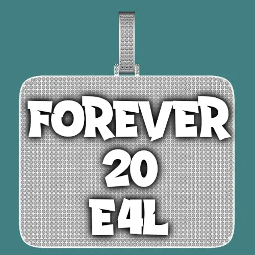 CUSTOM LETTER NECKLACE 3D BIG SQUARE sold by The GUU Shop