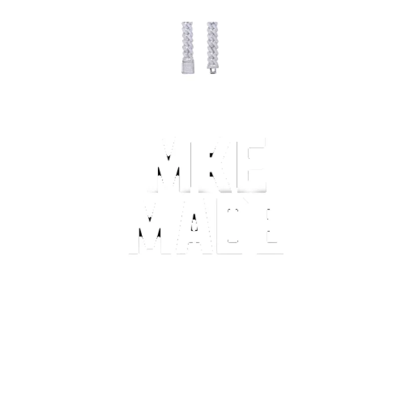 Custom Letters Baguette Two Layer Necklace made by The GUU Shop