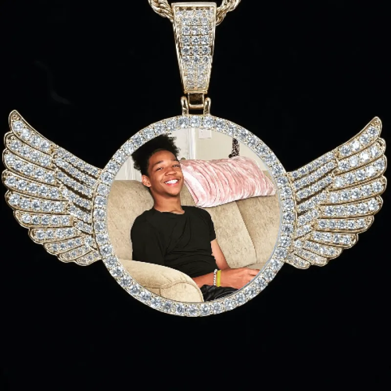 CUSTOM PICTURE PENDANT STYLE-4 sold by The GUU Shop