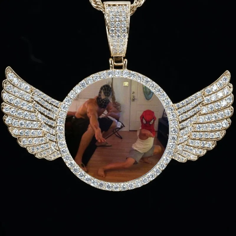 CUSTOM PICTURE PENDANT STYLE-4 sold by The GUU Shop