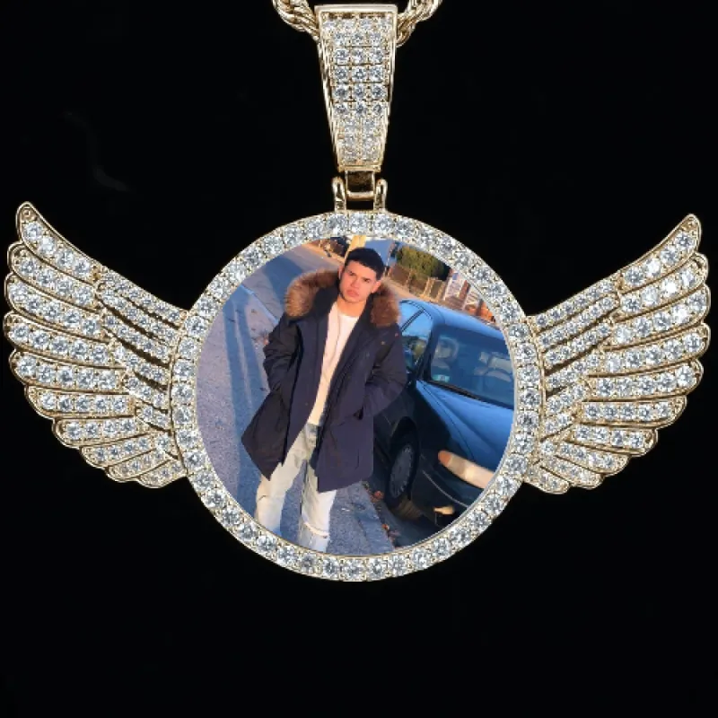 CUSTOM PICTURE PENDANT STYLE-4 sold by The GUU Shop