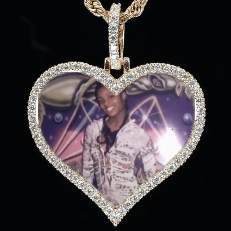 CUSTOM PICTURE PENDANT STYLE-3 sold by The GUU Shop