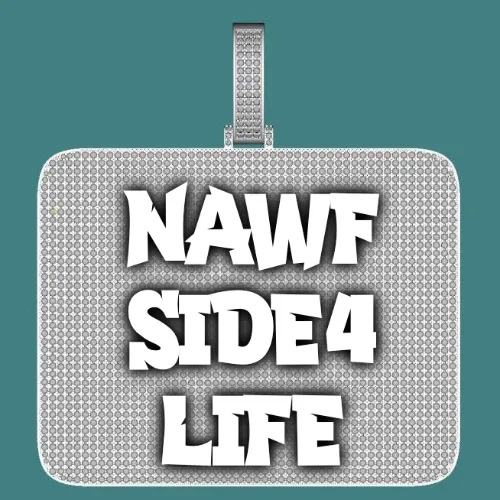 CUSTOM LETTER NECKLACE 3D BIG SQUARE sold by The GUU Shop