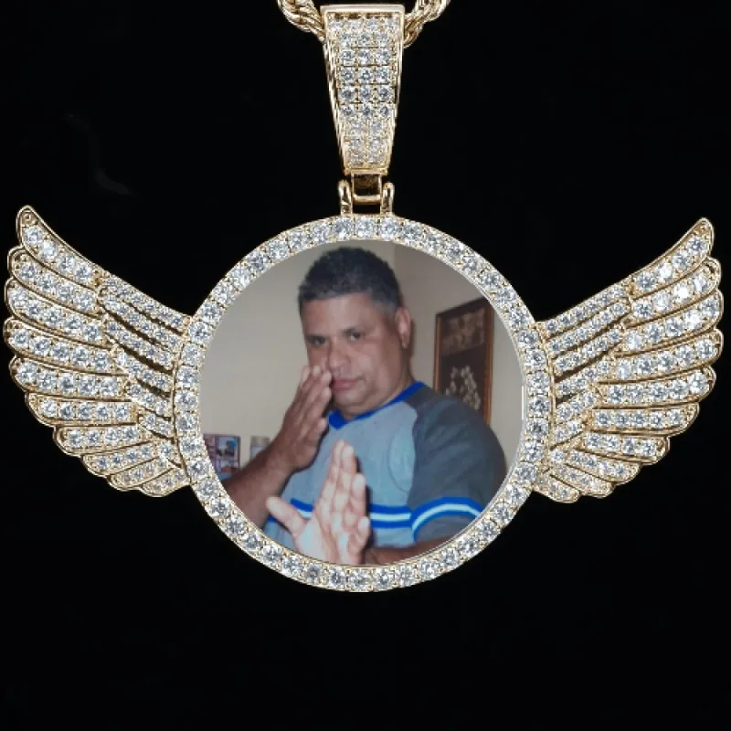 CUSTOM PICTURE PENDANT STYLE-4 sold by The GUU Shop