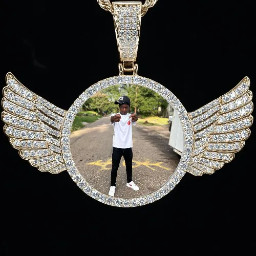 CUSTOM PICTURE PENDANT STYLE-4 sold by The GUU Shop