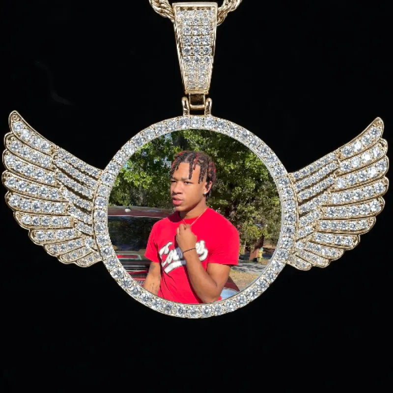 CUSTOM PICTURE PENDANT STYLE-4 sold by The GUU Shop