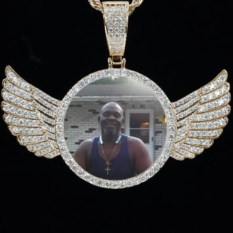 CUSTOM PICTURE PENDANT STYLE-4 sold by The GUU Shop