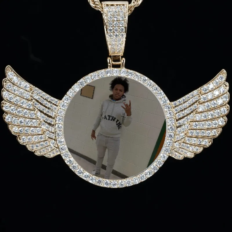 CUSTOM PICTURE PENDANT STYLE-4 sold by The GUU Shop